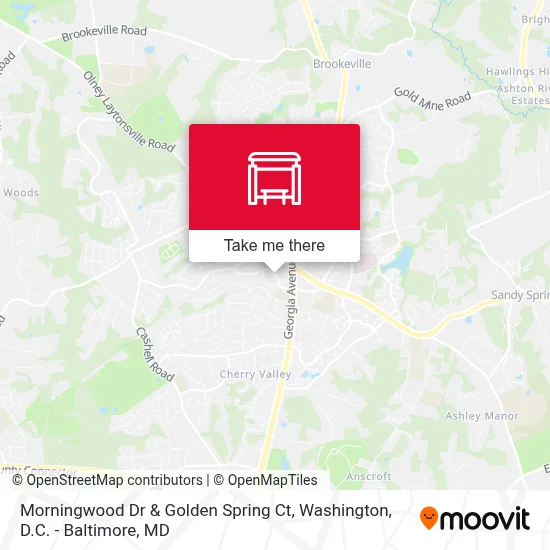 Morningwood Dr & Golden Spring Ct map