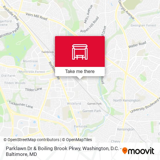 Parklawn Dr & Boiling Brook Pkwy map