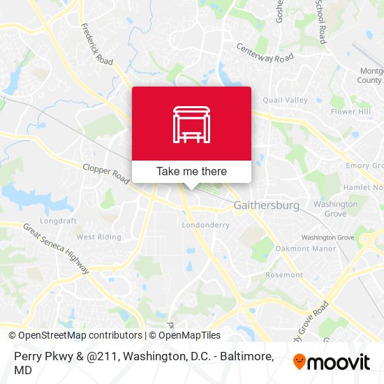 Perry Pkwy & @211 map