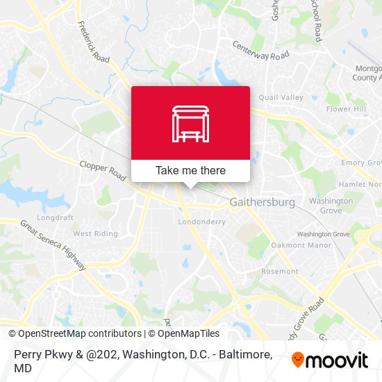 Perry Pkwy & @202 map