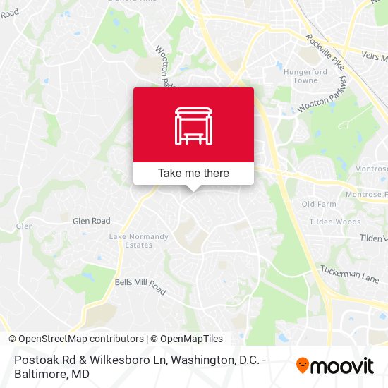 Mapa de Postoak Rd & Wilkesboro Ln