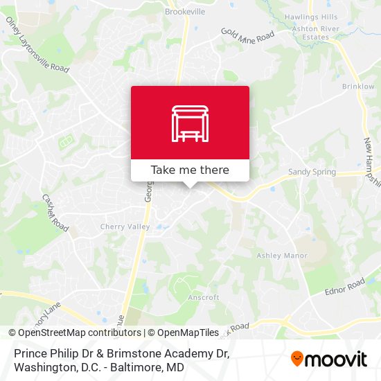 Mapa de Prince Philip Dr & Brimstone Academy Dr