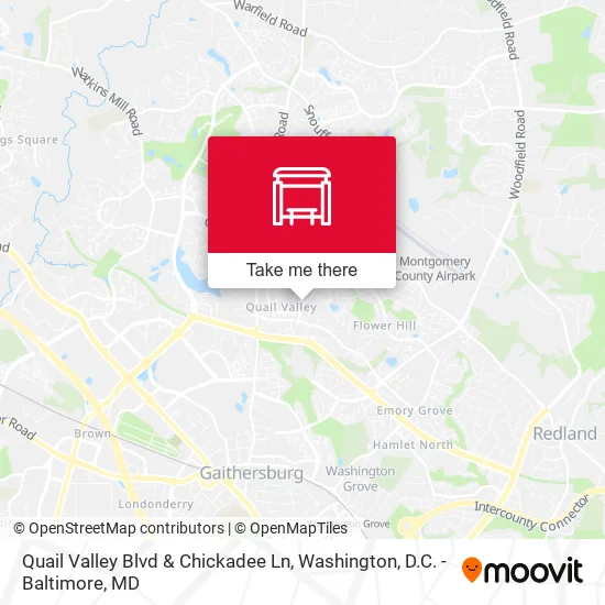 Quail Valley Blvd & Chickadee Ln map