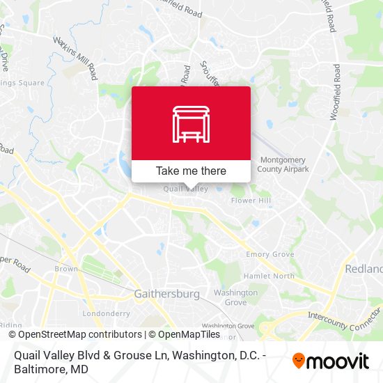 Quail Valley Blvd & Grouse Ln map