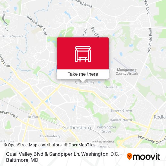 Mapa de Quail Valley Blvd & Sandpiper Ln