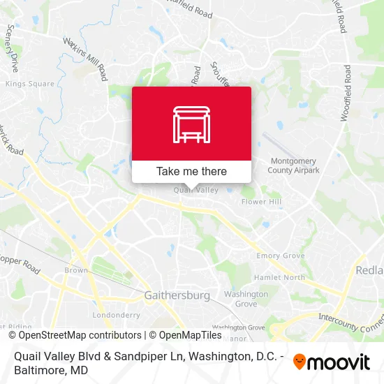 Quail Valley Blvd & Sandpiper Ln map