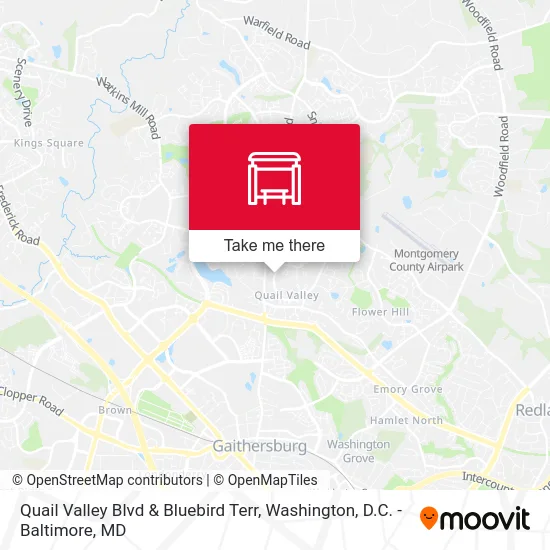 Quail Valley Blvd & Bluebird Terr map