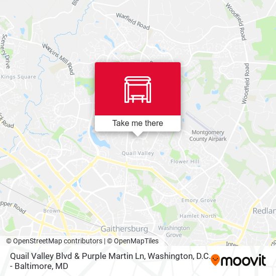 Mapa de Quail Valley Blvd & Purple Martin Ln