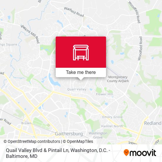 Mapa de Quail Valley Blvd & Pintail Ln