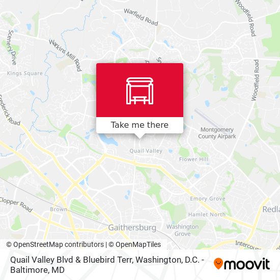 Mapa de Quail Valley Blvd & Bluebird Terr