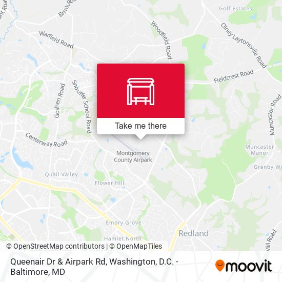 Mapa de Queenair Dr & Airpark Rd