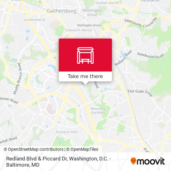Mapa de Redland Blvd & Piccard Dr