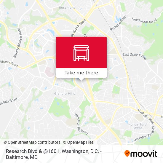 Research Blvd & @1601 map