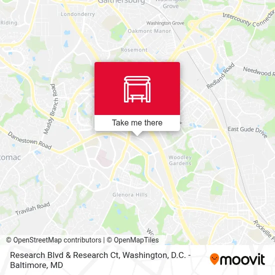 Research Blvd & Research Ct map