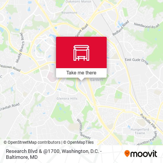 Research Blvd & @1700 map