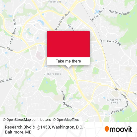 Research Blvd & @1450 map