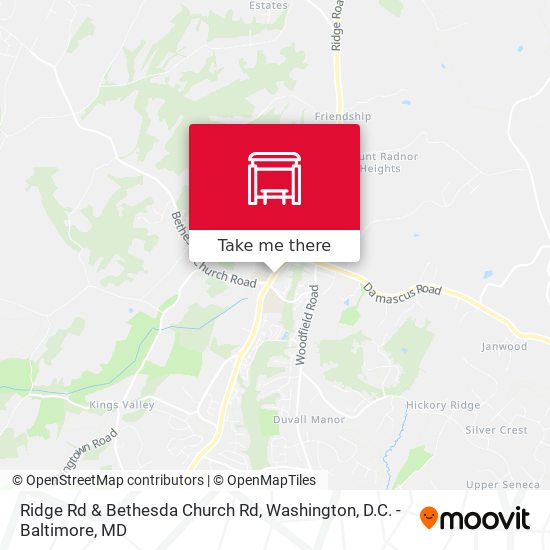 Mapa de Ridge Rd & Bethesda Church Rd