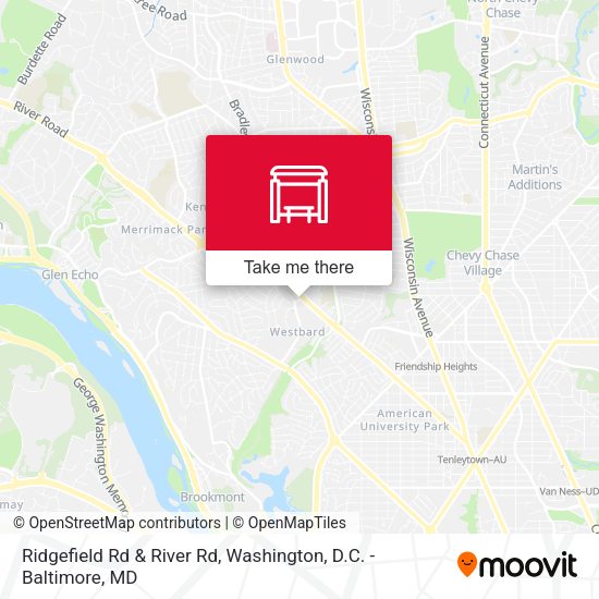 Mapa de Ridgefield Rd & River Rd