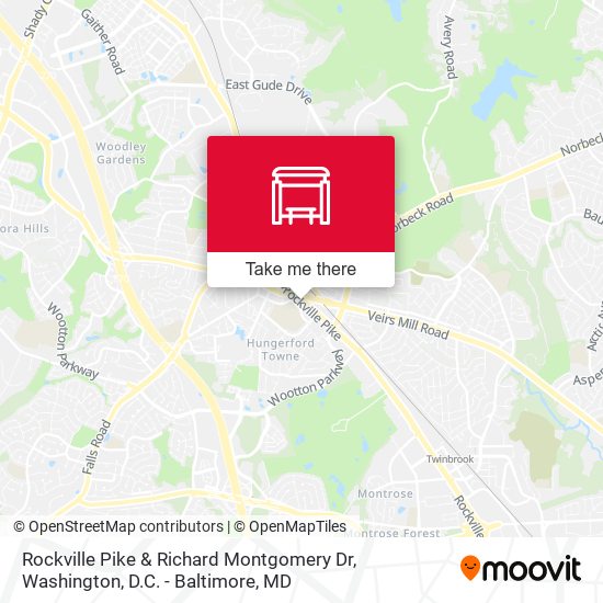 Mapa de Rockville Pike & Richard Montgomery Dr