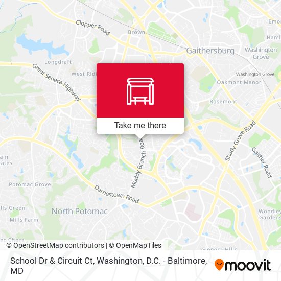 School Dr & Circuit Ct map