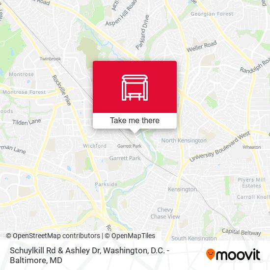 Mapa de Schuylkill Rd & Ashley Dr