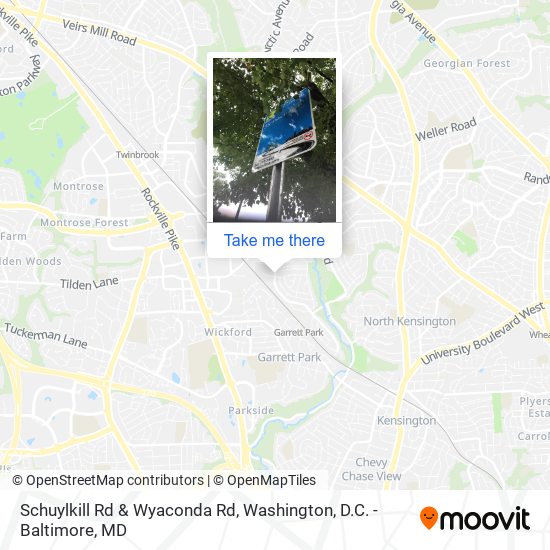 Mapa de Schuylkill Rd & Wyaconda Rd