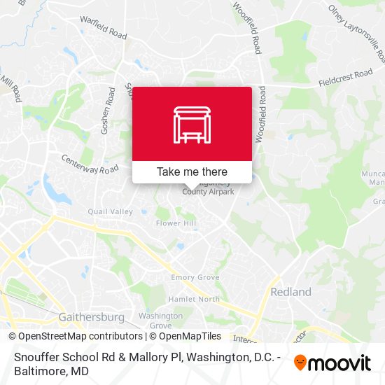 Mapa de Snouffer School Rd & Mallory Pl