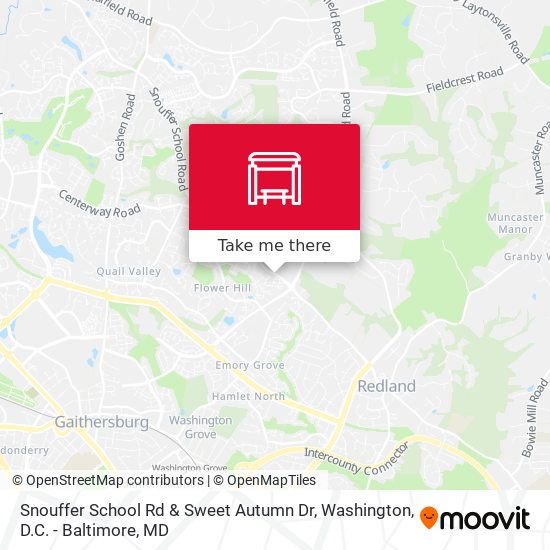 Snouffer School Rd & Sweet Autumn Dr map