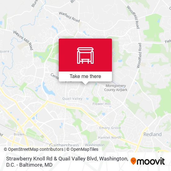 Strawberry Knoll Rd & Quail Valley Blvd map