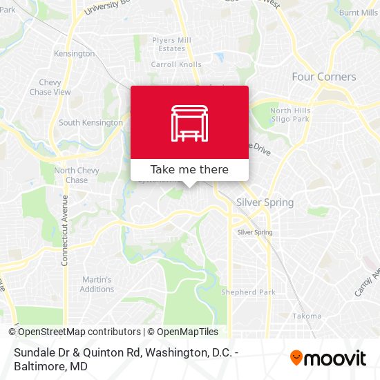 Mapa de Sundale Dr & Quinton Rd