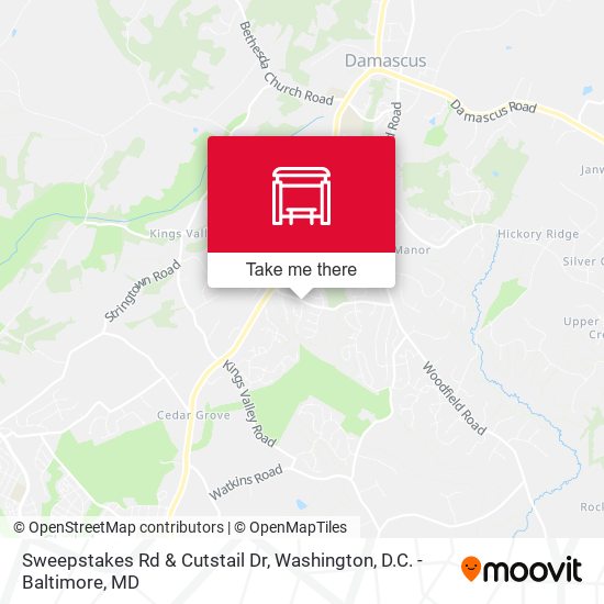 Mapa de Sweepstakes Rd & Cutstail Dr