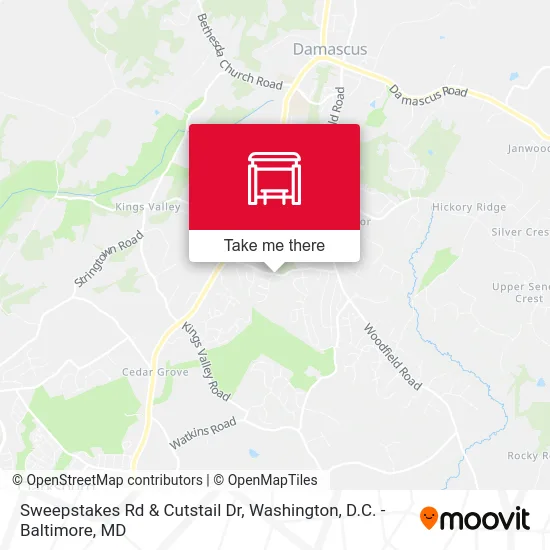 Sweepstakes Rd & Cutstail Dr map