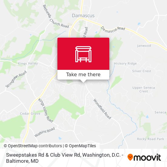 Mapa de Sweepstakes Rd & Club View Rd