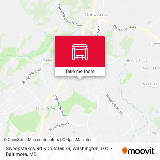 Sweepstakes Rd & Cutstail Dr map