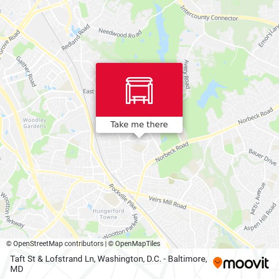 Taft St & Lofstrand Ln map