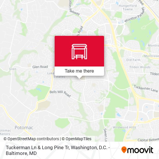 Mapa de Tuckerman Ln & Long Pine Tr