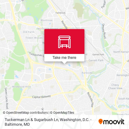 Tuckerman Ln & Sugarbush Ln map