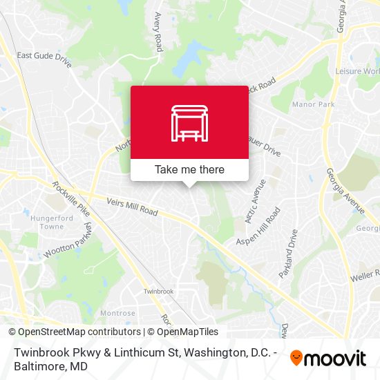 Twinbrook Pkwy & Linthicum St map