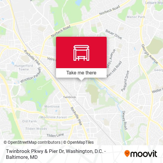 Mapa de Twinbrook Pkwy & Pier Dr