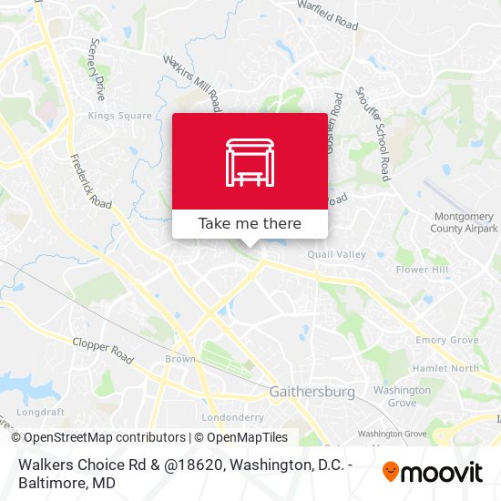 Mapa de Walkers Choice Rd & @18620
