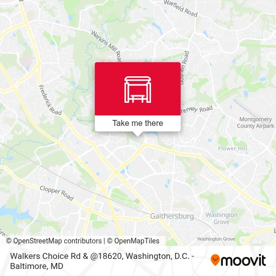 Walkers Choice Rd & @18620 map