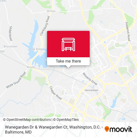 Mapa de Wanegarden Dr & Wanegarden Ct