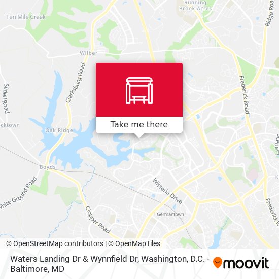 Mapa de Waters Landing Dr & Wynnfield Dr