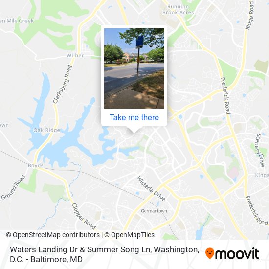 Waters Landing Dr & Summer Song Ln map