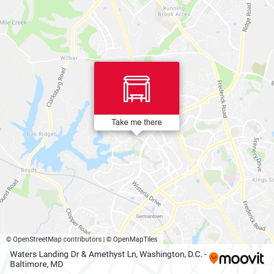 Waters Landing Dr & Amethyst Ln map