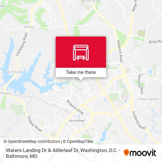 Mapa de Waters Landing Dr & Alderleaf Dr