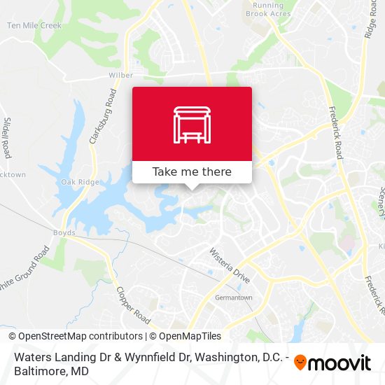 Mapa de Waters Landing Dr & Wynnfield Dr