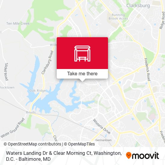 Mapa de Waters Landing Dr & Clear Morning Ct