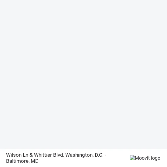 Wilson Ln & Whittier Blvd map