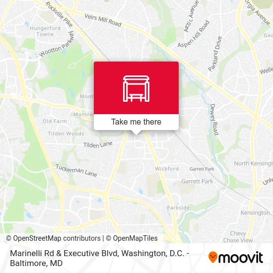 Marinelli Rd & Executive Blvd map